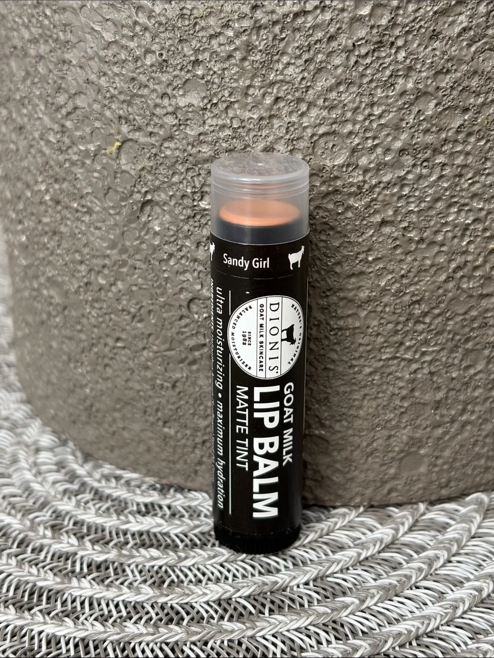 ❤️$5 NWT Dionis Shade Sandy Girl Goat Milk Lip Balm Matte Tint 4.25g